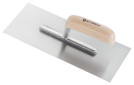 Storch Stahl-Glättekelle 280 X 130 mm Holzgriff 311128